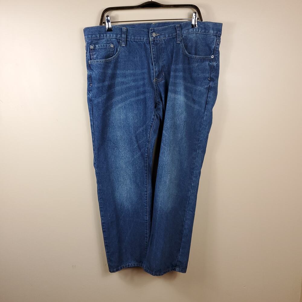IZOD Medium Wash Slim Straight Fit Jeans Size 38x30